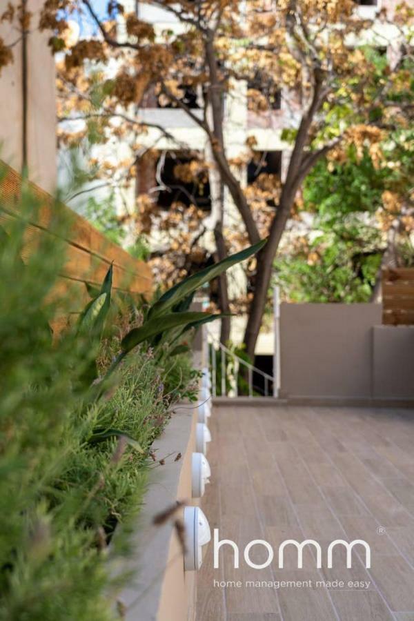 Nemeseos Ground Floor Homm Apartment With Roof Garden And Wading Pool Athén Kültér fotó