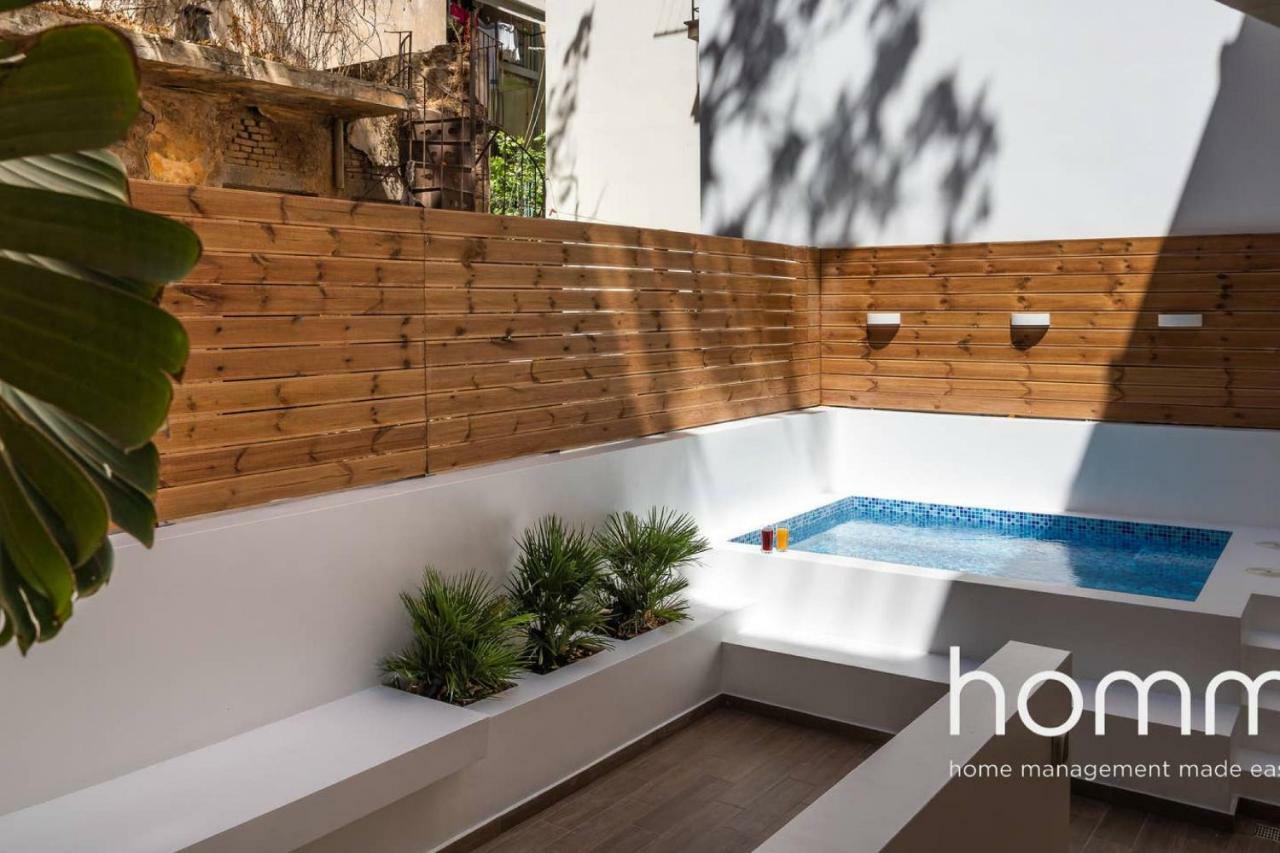 Nemeseos Ground Floor Homm Apartment With Roof Garden And Wading Pool Athén Kültér fotó