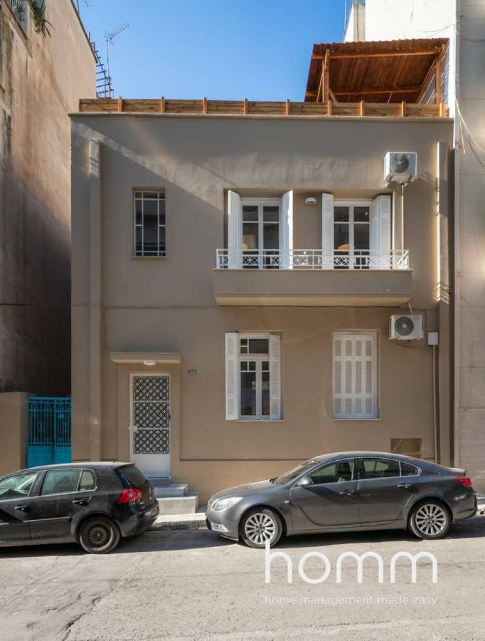 Nemeseos Ground Floor Homm Apartment With Roof Garden And Wading Pool Athén Kültér fotó