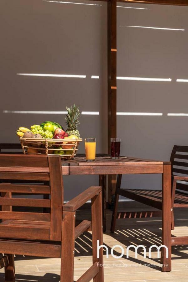 Nemeseos Ground Floor Homm Apartment With Roof Garden And Wading Pool Athén Kültér fotó